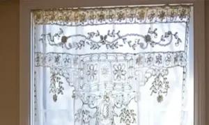 ألواح ستائر شفافة